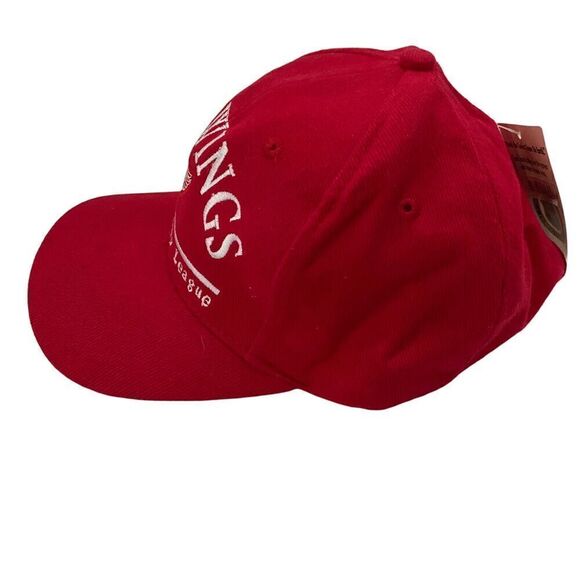 Vintage Detroit Red Wings Hat Cap Adjustable Drew Pearson NHL Hockey Mens - Picture 3 of 9